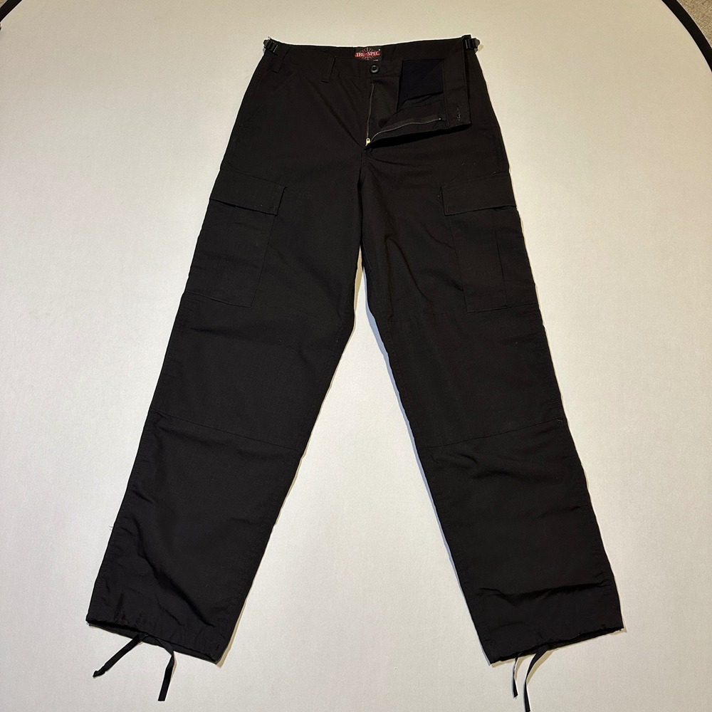 Tru Spec Cargo Pants Mens Large Rip Stop Tactical Adjustable Waist‎